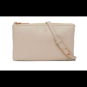 Matt & Nat Triplet Crossbody Bag: Loom in Veil
